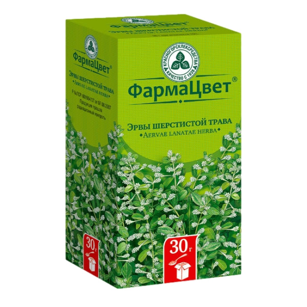 Эрвы шерстистой трава трава измельченная 30г №1 фото в интернет-аптеке "Фармсервис"