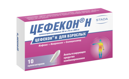 Цефекон Н суппозитории ректальные 50мг+75мг+600мг №10 детальное фото в интернет-аптеке "Фармсервис"