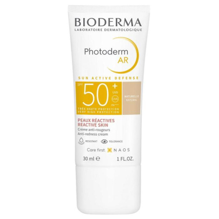 BIODERMA ФОТОДЕРМ AR крем для чувствительной кожи SPF50+ 30МЛ детальное фото в интернет-аптеке "Фармсервис"