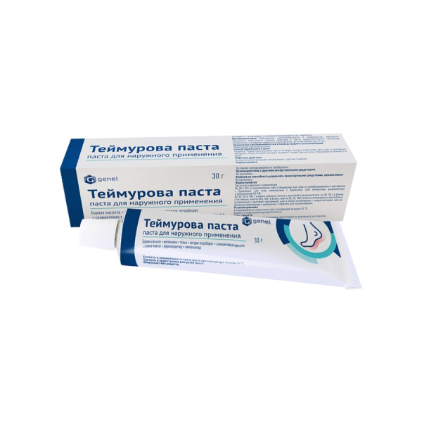 Теймурова паста паста для наружного применения x 30г №1 фото в интернет-аптеке "Фармсервис"