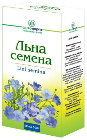Льна семена семена цельные 100г №1 детальное фото в интернет-аптеке "Фармсервис"