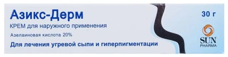 Азикс-Дерм крем для наружного применения 20% 30г детальное фото в интернет-аптеке "Фармсервис"
