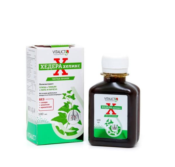 Хедера хеликс чистые бронхи флакон 100мл без сахара фото в интернет-аптеке "Фармсервис"