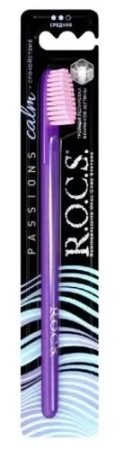 Зубная щетка РОКС PASSIONS средняя детальное фото в интернет-аптеке "Фармсервис"