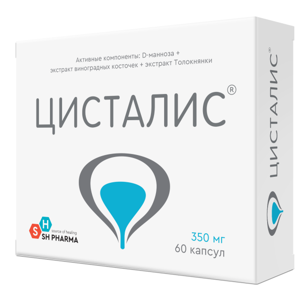 SH Pharma Цисталис капсулы 350мг №60 фото в интернет-аптеке "Фармсервис"