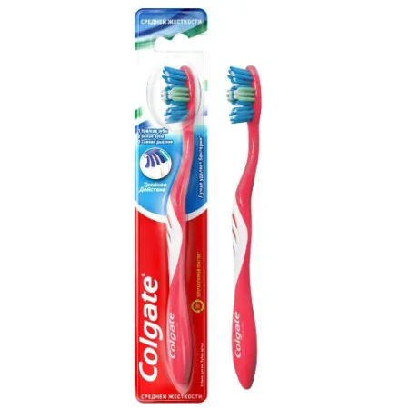 Зубная щетка COLGATE Тройное действие средняя детальное фото в интернет-аптеке "Фармсервис"