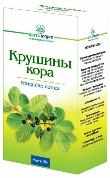 Крушины кора кора измельченная 50г №1 фото в интернет-аптеке "Фармсервис" Крушины кора кора измельченная 50г №1 фото в интернет-аптеке "Фармсервис"