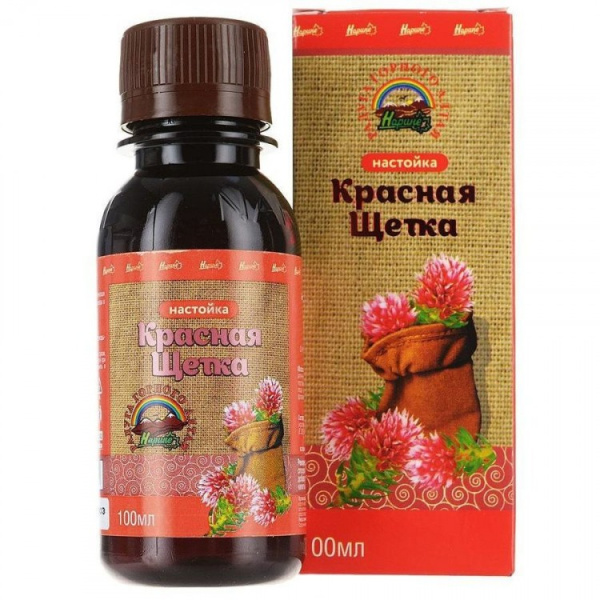 Настойка "Красная щетка" 100 мл фото в интернет-аптеке "Фармсервис"