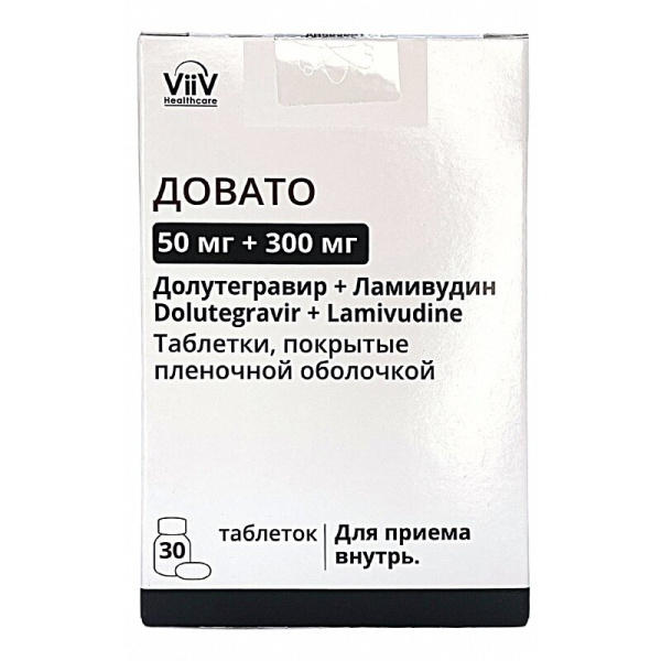 Довато таблетки, покрытые плёночной оболочкой 50мг+300мг №30 фото в интернет-аптеке "Фармсервис"