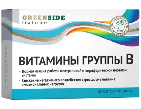 Витамины группы B капсулы 300мг №30 детальное фото в интернет-аптеке "Фармсервис"