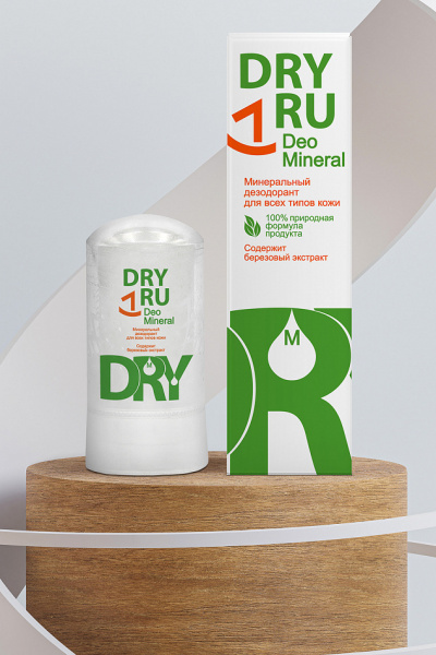 Дезодорант ДРАЙ РУ минеральный для всех типов кожи 60г фото в интернет-аптеке "Фармсервис"