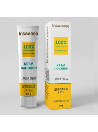 Крем INSEENSE ланолин для сосков и губ Lanolin Cream 30г детальное фото в интернет-аптеке "Фармсервис"