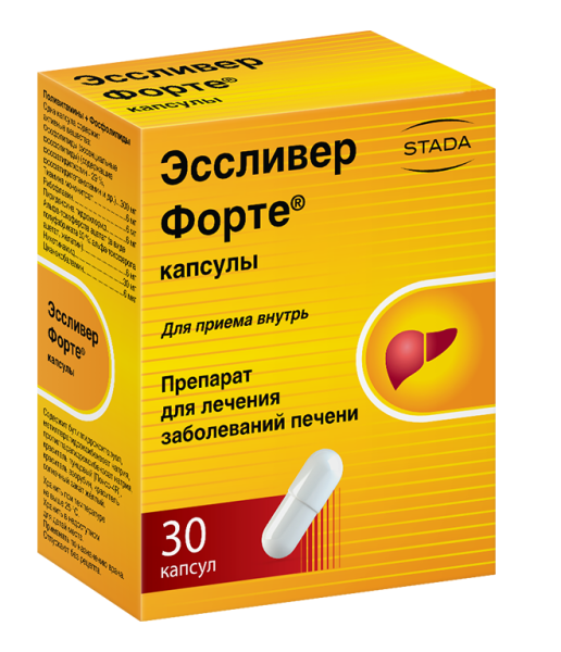 Эссливер форте капсулы  №30 фото в интернет-аптеке "Фармсервис" Эссливер форте капсулы  №30 фото в интернет-аптеке "Фармсервис"
