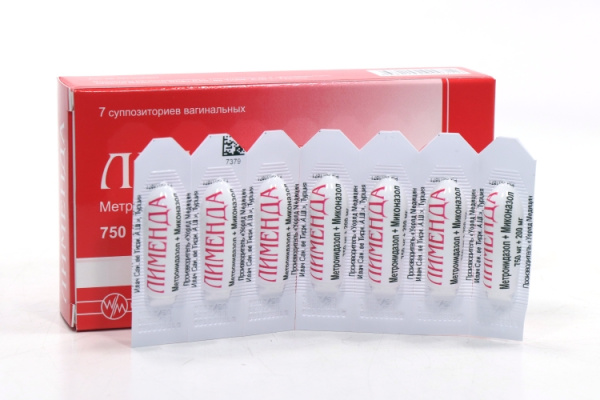 Лименда суппозитории вагинальные 750мг+200мг №7 фото в интернет-аптеке "Фармсервис"