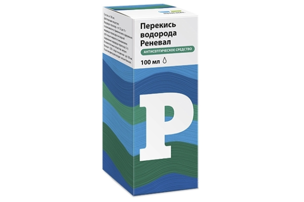 Перекись водорода Реневал раствор для местного и наружного применения 3% x 100мл №1 фото в интернет-аптеке "Фармсервис"