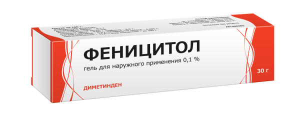 Феницитол гель для наружного применения 0.1% x 30г №1 фото в интернет-аптеке "Фармсервис" Феницитол гель для наружного применения 0.1% x 30г №1 фото в интернет-аптеке "Фармсервис"