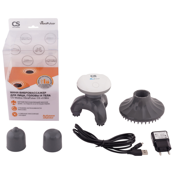 Вибромассажер CS Medica VibraPulsar CS-v3 mini фото в интернет-аптеке "Фармсервис"