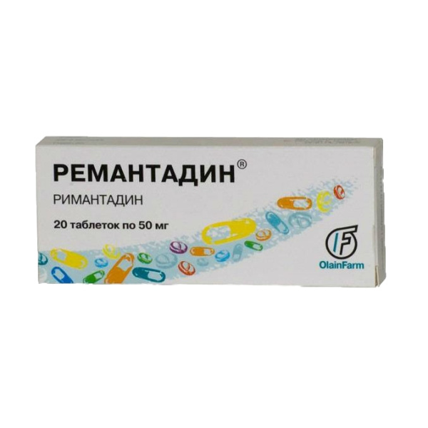 Ремантадин таблетки 50мг №20 фото в интернет-аптеке "Фармсервис"