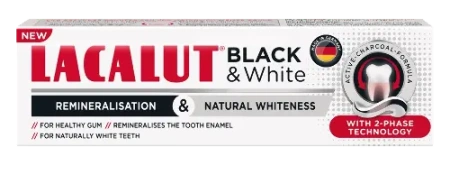 Зубная паста Лакалют Black&White 75мл детальное фото в интернет-аптеке "Фармсервис"