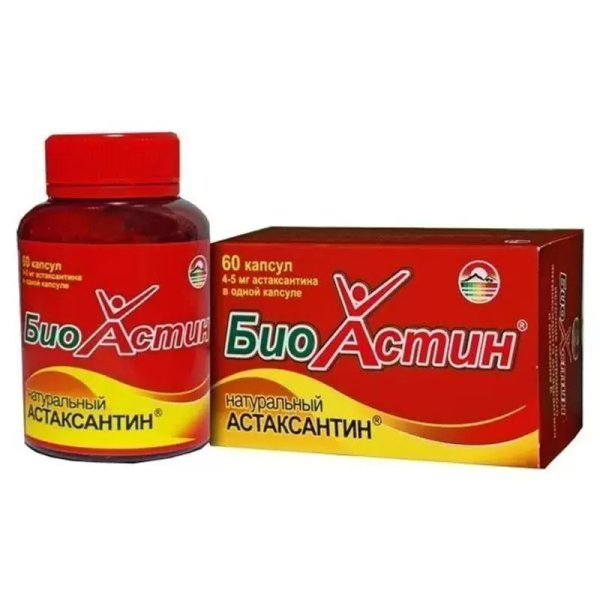 БиоАстин Астаксантин капсулы №60 фото в интернет-аптеке "Фармсервис"