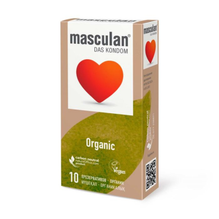 Презерватив MASCULAN ORGANIC №10 детальное фото в интернет-аптеке "Фармсервис"