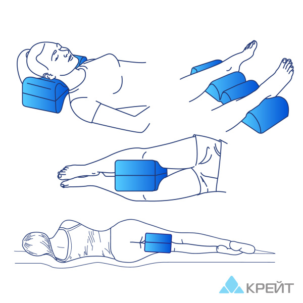 Подушка валик ортопедический Крейт П-503 №0  фото в интернет-аптеке "Фармсервис"