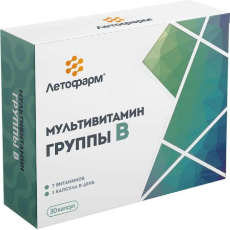 Витамины группы B капсулы №30 детальное фото в интернет-аптеке "Фармсервис"