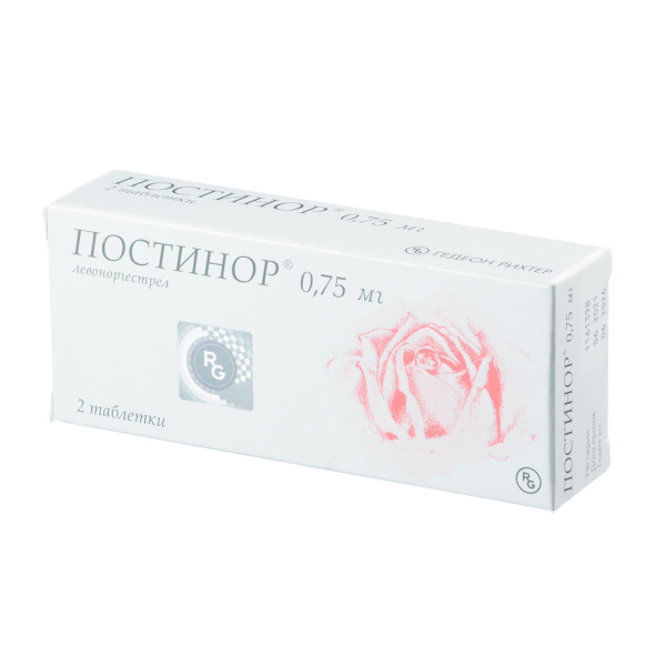 Постинор таблетки 750мкг №2 фото в интернет-аптеке "Фармсервис" Постинор таблетки 750мкг №2 фото в интернет-аптеке "Фармсервис"
