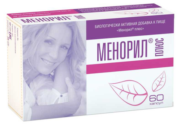Менорил плюс капс. №60 фото в интернет-аптеке "Фармсервис" Менорил плюс капс. №60 фото в интернет-аптеке "Фармсервис"
