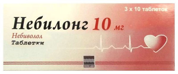 Небилонг таблетки 10мг №30 фото в интернет-аптеке "Фармсервис" Небилонг таблетки 10мг №30 фото в интернет-аптеке "Фармсервис"