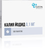 Калия йодид таблетки 100мкг №100 детальное фото в интернет-аптеке "Фармсервис"