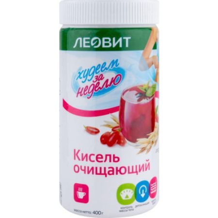 Кисель ЛЕОВИТ очищающий 400г детальное фото в интернет-аптеке "Фармсервис"