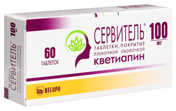 Сервитель таблетки, покрытые плёночной оболочкой 100мг №60 фото в интернет-аптеке "Фармсервис"
