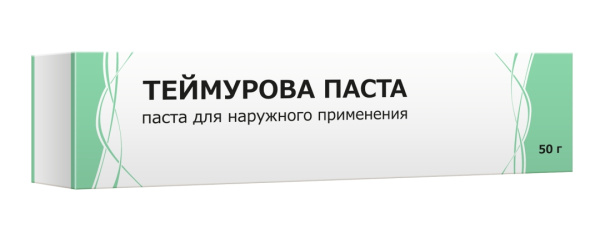 Теймурова паста паста для наружного применения x 50г №1 фото в интернет-аптеке "Фармсервис"