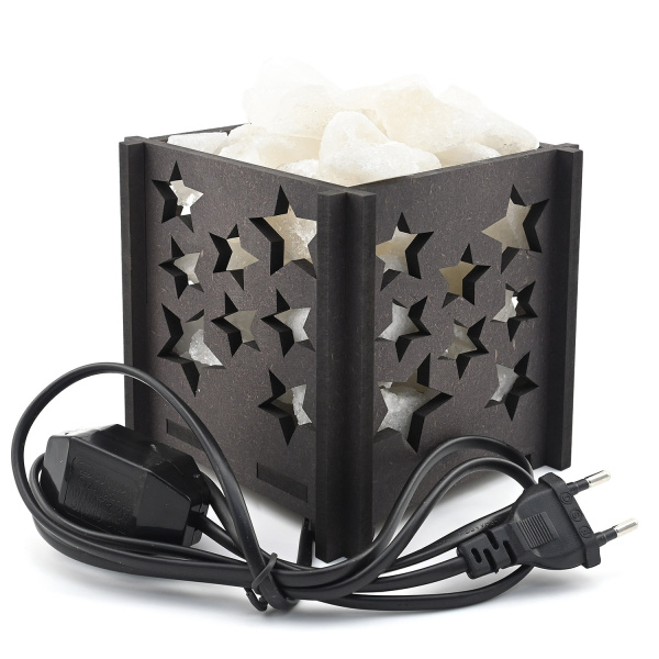 Светильник соляной Корзина Звезды 1,8кг фото в интернет-аптеке "Фармсервис"