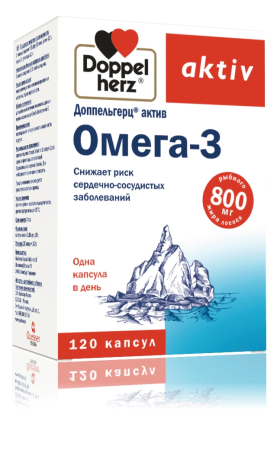 Доппельгерц Актив Омега-3 капсулы №120 детальное фото в интернет-аптеке "Фармсервис"