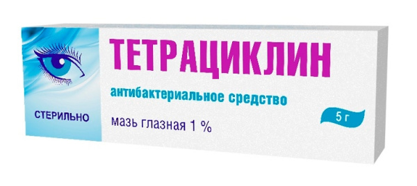 Тетрациклин мазь глазная 1% x 5г №1 фото в интернет-аптеке "Фармсервис"