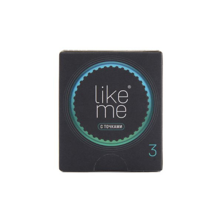 Презерватив LIKE ME №3 с точками детальное фото в интернет-аптеке "Фармсервис"