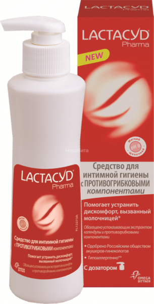 Лактацид Фарма Экстра средство для интимной гигиены Противогрибковые компоненты (календула, бисаболол, вит. Е) 250мл фото в интернет-аптеке "Фармсервис"