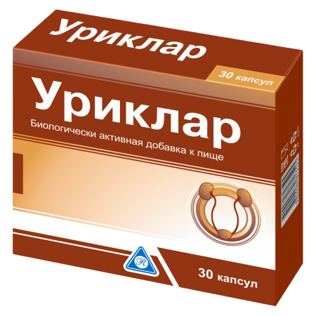 Уриклар капс. №30 детальное фото в интернет-аптеке "Фармсервис"