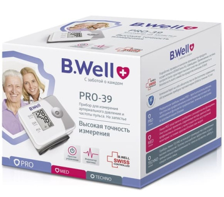 Тонометр B.Well PRO-39 автоматический на запястье детальное фото в интернет-аптеке "Фармсервис"