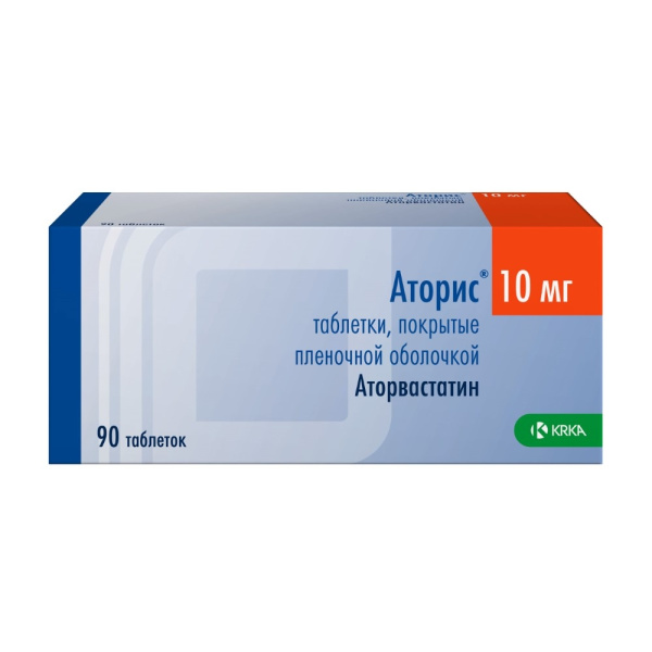 Аторис таблетки, покрытые плёночной оболочкой 10мг №90 фото в интернет-аптеке "Фармсервис" Аторис таблетки, покрытые плёночной оболочкой 10мг №90 фото в интернет-аптеке "Фармсервис"