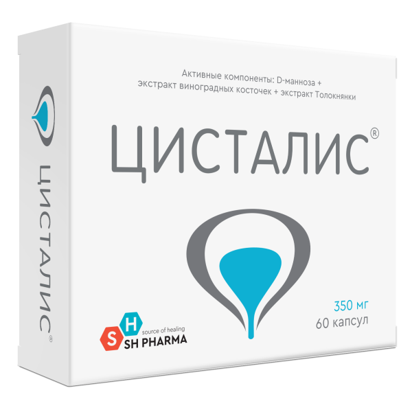 SH Pharma Цисталис капсулы 350мг №60 фото в интернет-аптеке "Фармсервис"