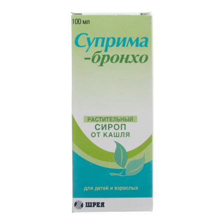 Суприма-Бронхо сироп x 100мл №1 детальное фото в интернет-аптеке "Фармсервис"