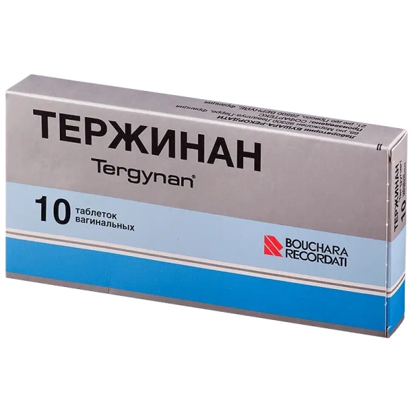 Тержинан таблетки вагинальные  №10 фото в интернет-аптеке "Фармсервис" Тержинан таблетки вагинальные  №10 фото в интернет-аптеке "Фармсервис"