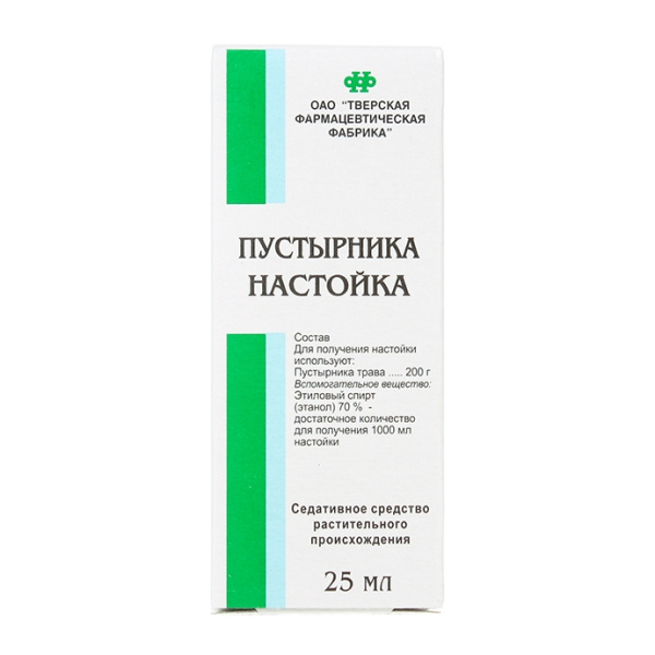 Пустырника настойка настойка 200г/1000мл x 25мл №1 фото в интернет-аптеке "Фармсервис"