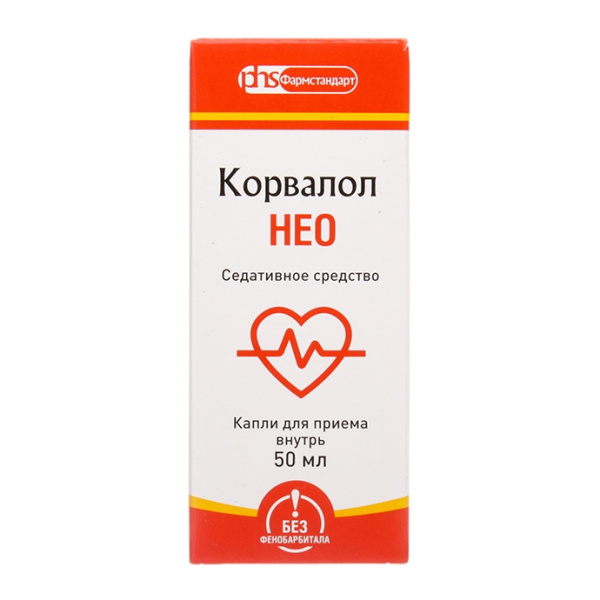 Корвалол Нео капли для приёма внутрь x 50мл №1 фото в интернет-аптеке "Фармсервис" Корвалол Нео капли для приёма внутрь x 50мл №1 фото в интернет-аптеке "Фармсервис"