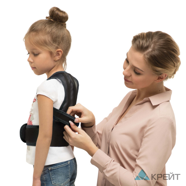 Корректор осанки (реклинатор) Крейт E-11 детский 2 ребра жесткости фото в интернет-аптеке "Фармсервис"
