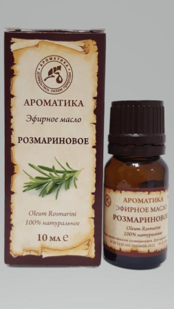 Масло эфирное Розмариновое 10мл детальное фото в интернет-аптеке "Фармсервис"