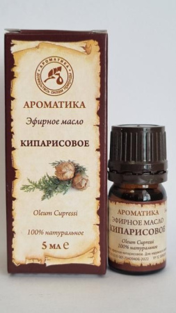 Масло эфирное Кипариса 5мл детальное фото в интернет-аптеке "Фармсервис"